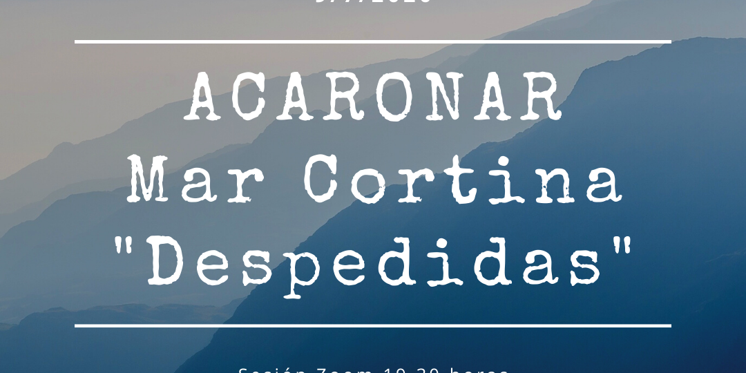 MAR CORTINA DESPEDIDAS